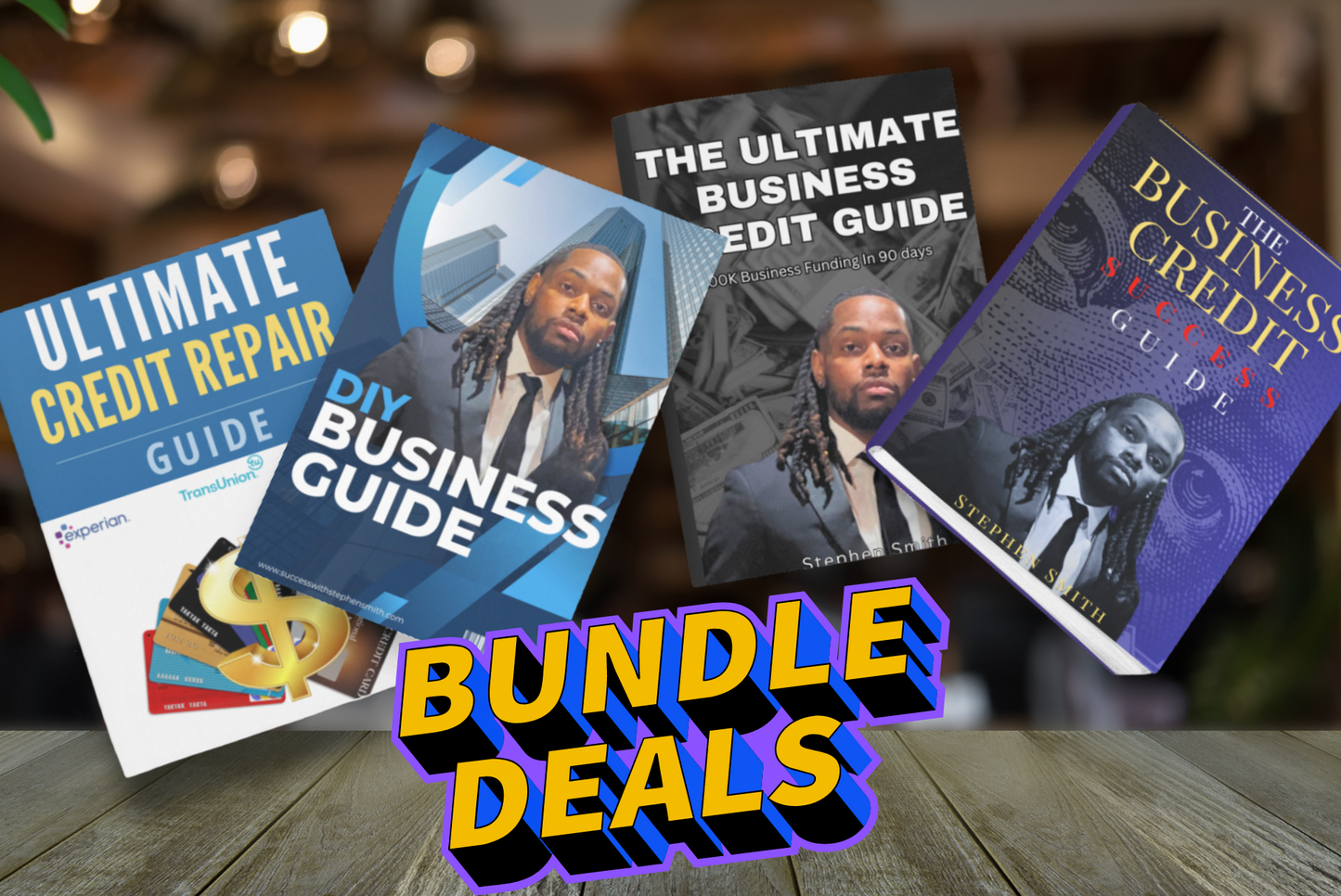 Credit Repair + 4 Business Guides (E-Book Bundle Package)
