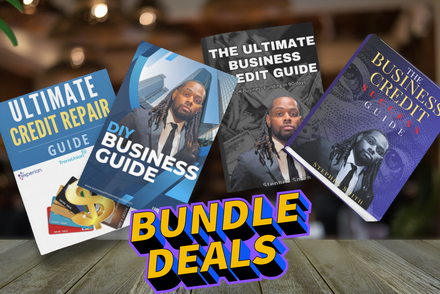 Credit Repair + 4 Business Guides  (E-Book Bundle Package)